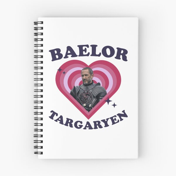 Item preview, Baelor Targaryen retro heart designed and sold by HughIeas.