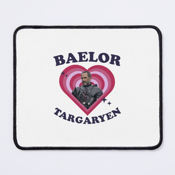 Item preview, Baelor Targaryen retro heart designed and sold by HughIeas.