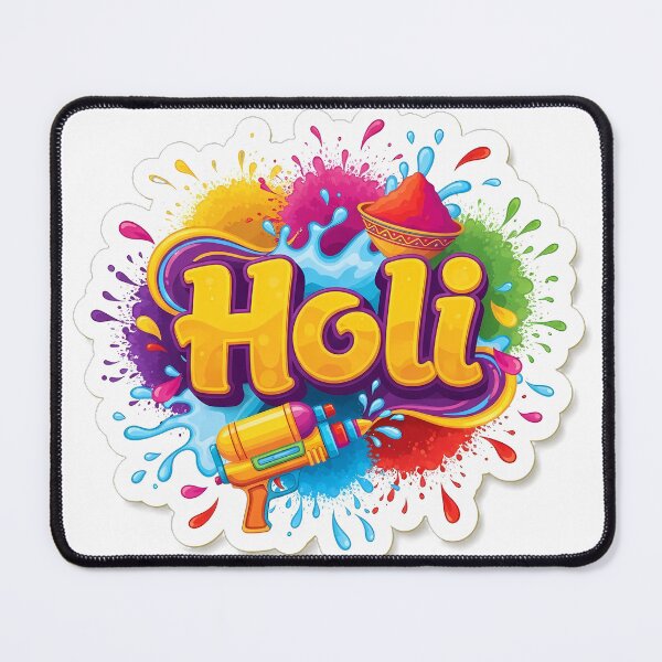 Item preview, Minimalist Holi Festival Symbols Icon designed and sold by ArtdesignsA.