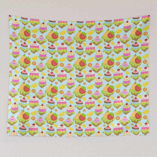 Item preview, Floating Dessert Islands Seamless  designed and sold by KJackArtwork.