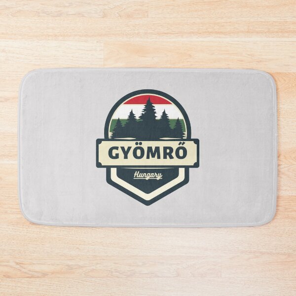 Item preview, Gyömrő Hungary Retro Vintage Badge designed and sold by World Designs.