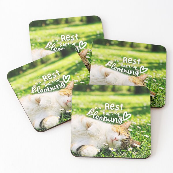Item preview, Rest Is Part of Blooming Quote designed and sold by glowcaseco.