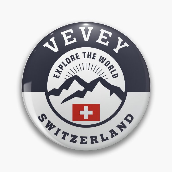 Item preview, Vevey Switzerland Black and White Crest designed and sold by World Designs.