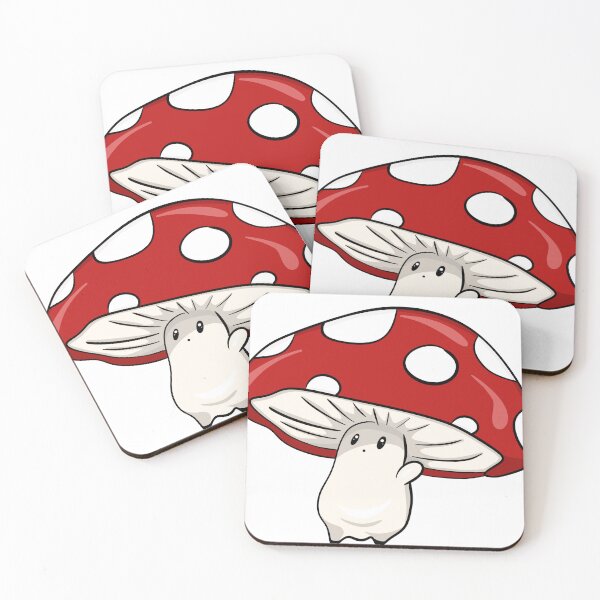 Item preview, Cute Mushroom Friend - Kawaii Fly Agaric Toadstool Sticker designed and sold by LYAN-STORE.