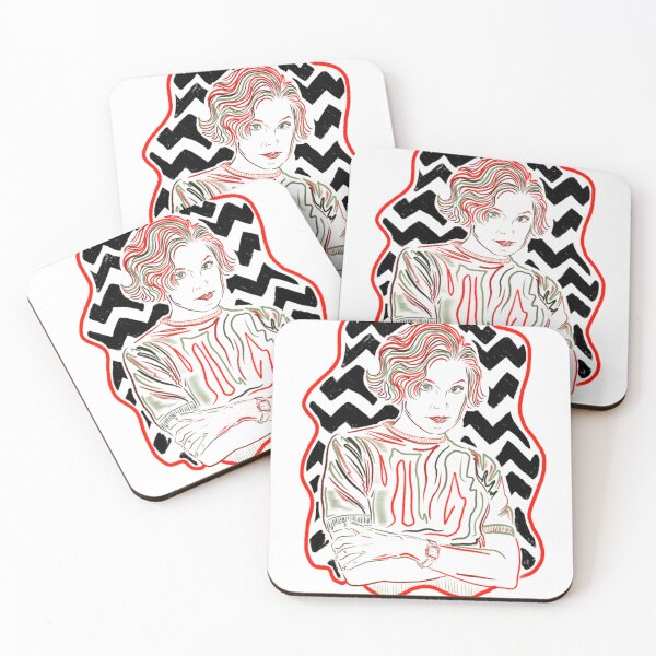 Item preview, Audrey Horne Twin Peaks Neon Silhouette Design designed and sold by alomanashley.
