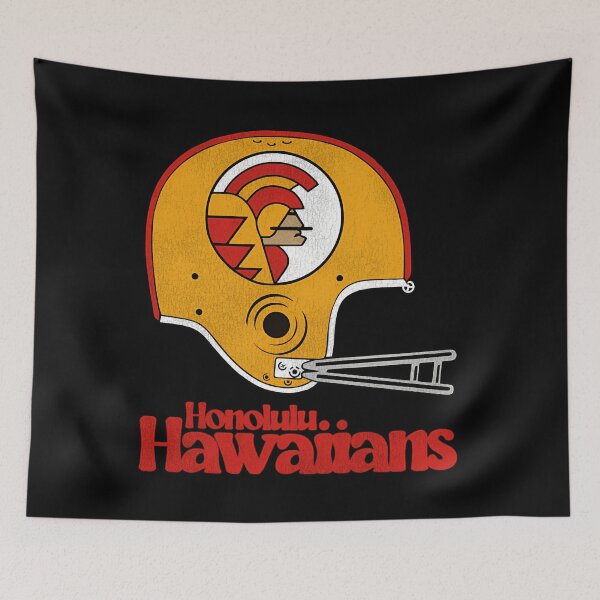 Item preview,  Defunct Honolulu Hawaiians Football Team Helmet  designed and sold by GGGMerch.