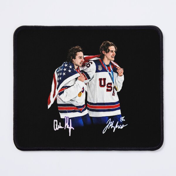 Item preview, jack hughes bloody , blood and teeth for the gold usa hockey designed and sold by llesmith.