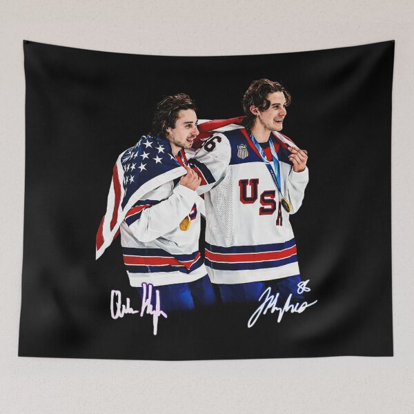 Item preview, jack hughes bloody , blood and teeth for the gold usa hockey designed and sold by llesmith.