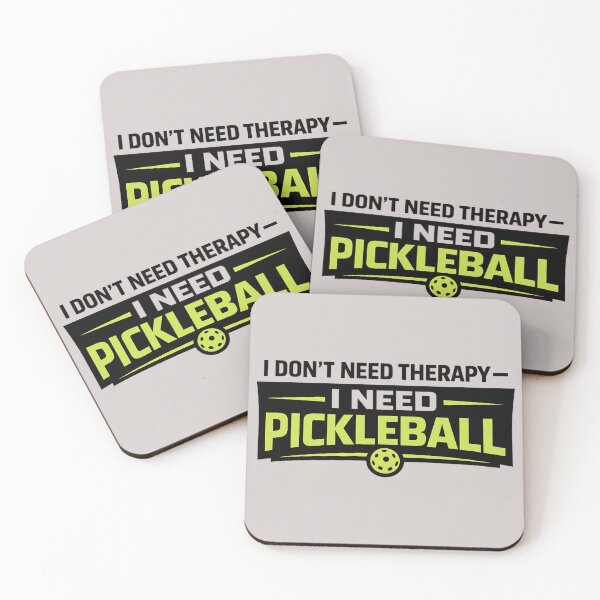 Item preview, Funny Pickleball Dad Gift – I Don’t Need Therapy I Need Pickleball – Sarcastic Father Sports Design designed and sold by Pickleball-Gift.