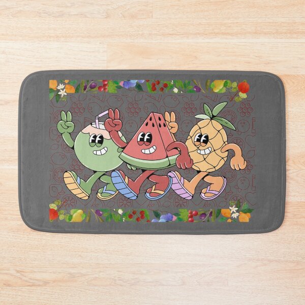 Item preview, Groovy Tropical Fruit Squad – Retro 30s Cartoon Style designed and sold by Unwrapfashion.