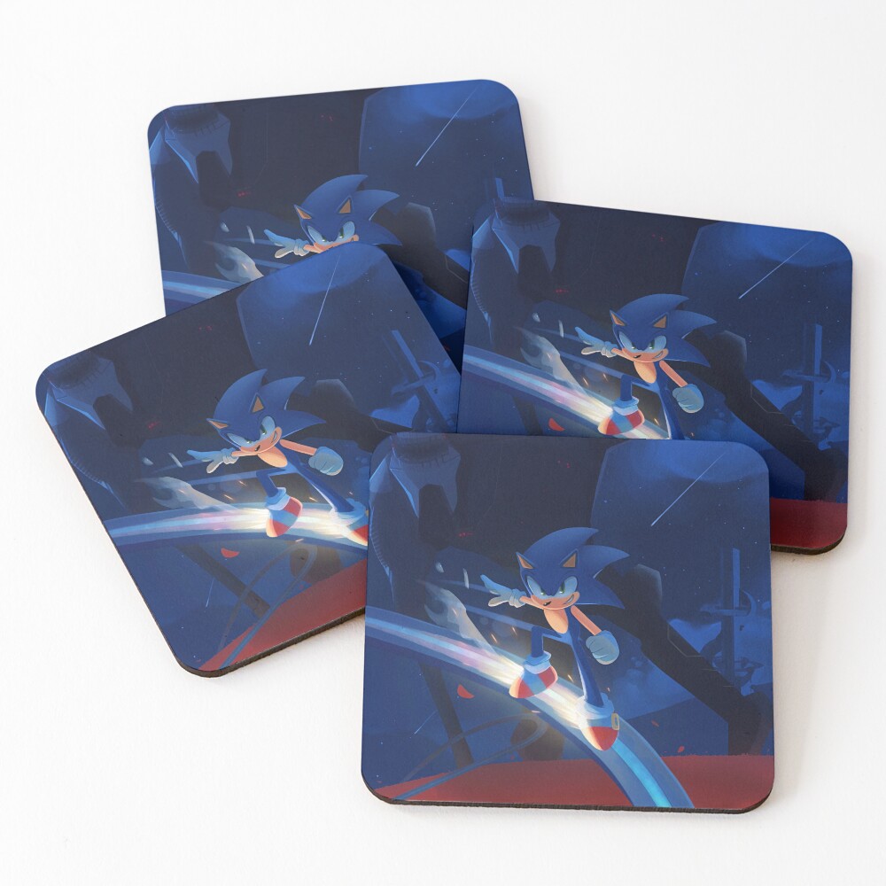 Aperçu de l'œuvre Dessous de verre (lot de 4) créée et vendue par Mushroom303.