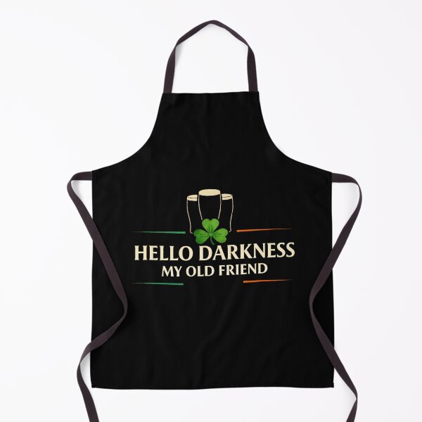 Item preview, Hello Darkness My Old Friend Irish Drinking St Patricks Day T-Shirt designed and sold by VillociShop.
