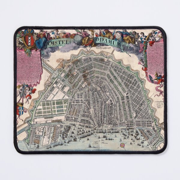 Item preview, old map of Amsterdam designed and sold by Calimax61.