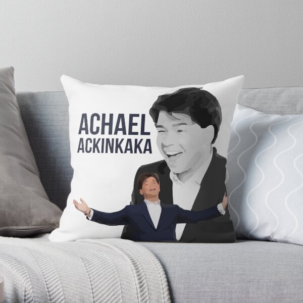 Michael McIntrye - Showtime - Achael Ackinkaka Throw Pillow