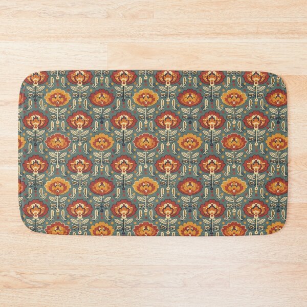 Item preview, Retro Bloom – Seamless Floral Pattern designed and sold by tviyluv.