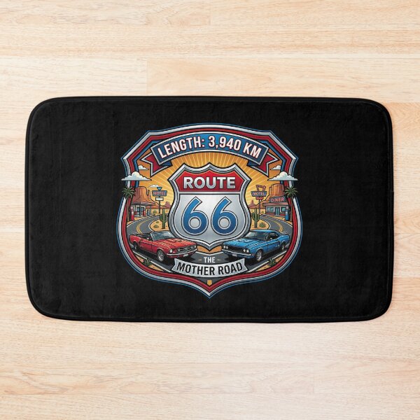 Item preview, Route 66 Classic Highway Adventure Design designed and sold by enzoade.