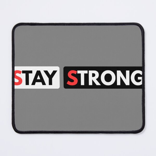Item preview, Stay Strong - Bold Motivational Modern Typography designed and sold by PACS0011.