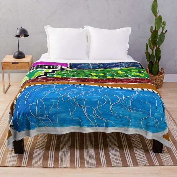 Item preview, David Hockney Painting VL22 designed and sold by ElinaAlton.