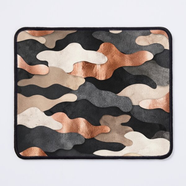 Item preview, Luxury Metallic Camouflage Pattern – Seamless Abstract Design designed and sold by Studio Flex Prints.