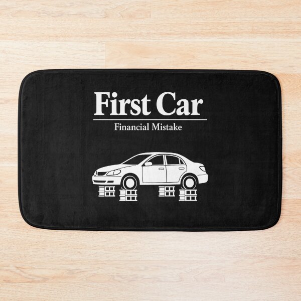 Item preview, First Car Financial Mistake Funny Car Guy designed and sold by Pawsome Quotes.
