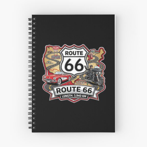 Item preview, Route 66 Legendary Road Trip Illustration designed and sold by enzoade.