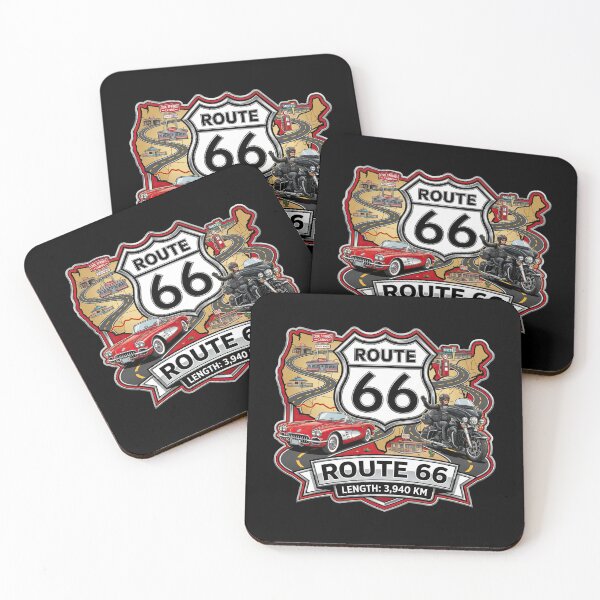 Item preview, Route 66 Legendary Road Trip Illustration designed and sold by enzoade.
