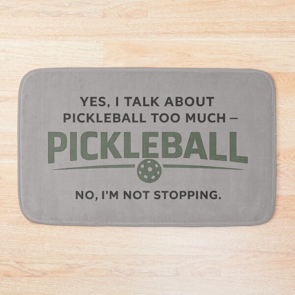 Item preview, Funny Pickleball Dad Gift – Yes I Talk About Pickleball Too Much – Minimalist Father Humor Design designed and sold by Pickleball-Gift.