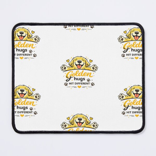 Item preview, Golden Hugs Hit Different Golden Retriever Gift designed and sold by WildVista.