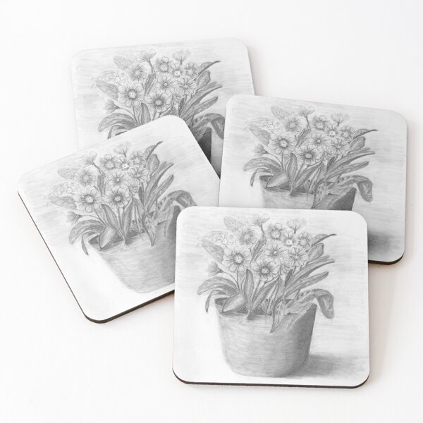 Item preview, Spring with primroses in a pot designed and sold by GiefingPrints.