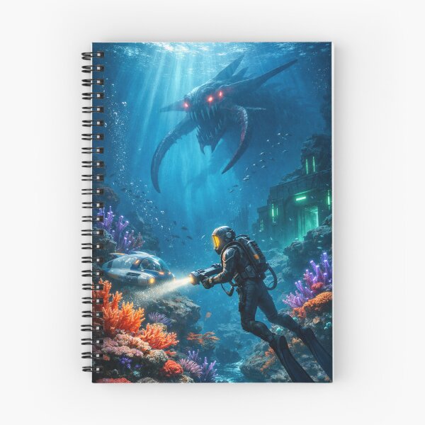 Item preview, Subnautica inspired ArtWork designed and sold by FeelTheDrawing.