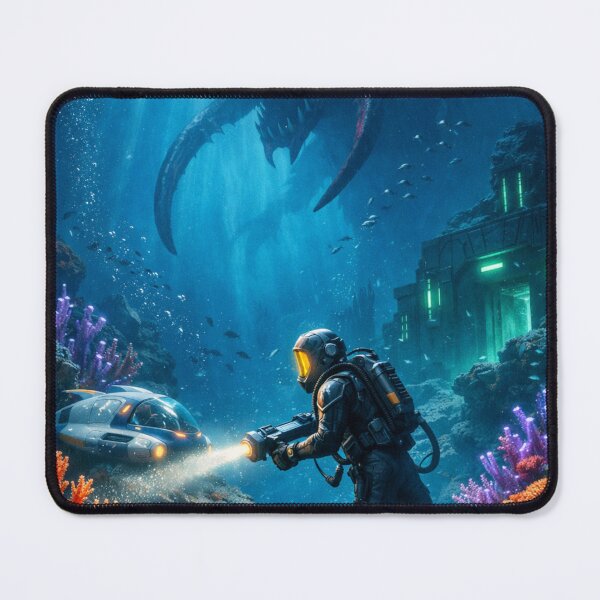 Item preview, Subnautica inspired ArtWork designed and sold by FeelTheDrawing.