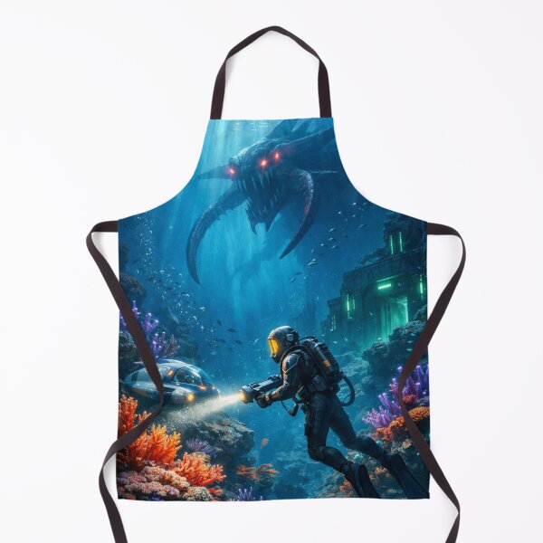 Item preview, Subnautica inspired ArtWork designed and sold by FeelTheDrawing.