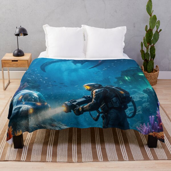 Item preview, Subnautica inspired ArtWork designed and sold by FeelTheDrawing.