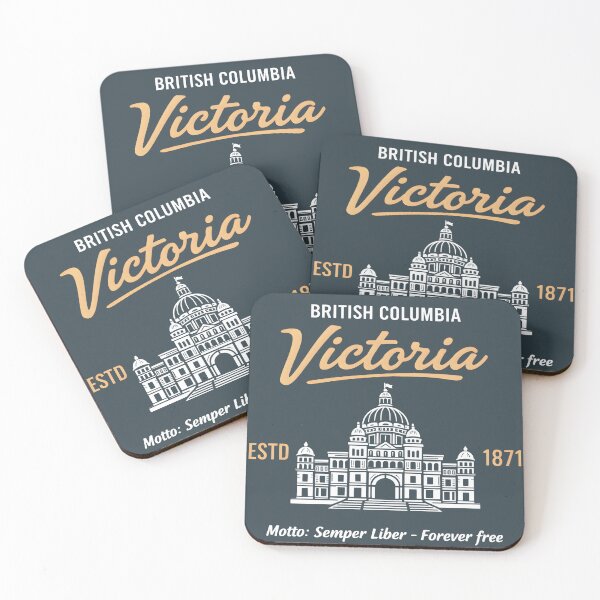 Item preview, Victoria BC Canada Simple Legislature Motto  designed and sold by HowToCanadian.