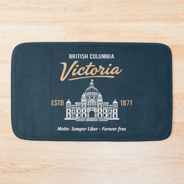 Item preview, Victoria BC Canada Simple Legislature Motto  designed and sold by HowToCanadian.
