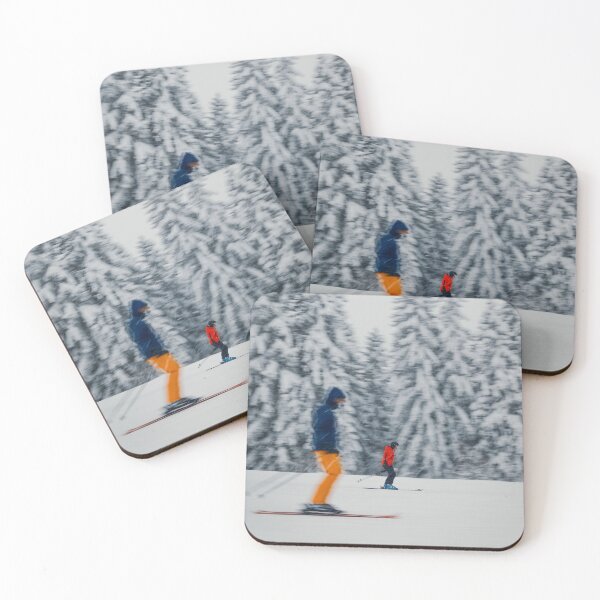 Item preview, Skiiers flying past designed and sold by LSimages.
