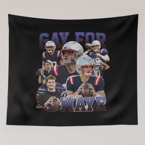 Item preview, Vintage Gay For Drake Maye Bootleg designed and sold by SKULLS4INT.