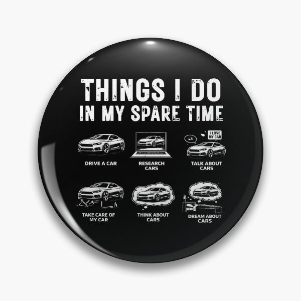 Item preview, Things I Do In My Spare Time – Funny Car Quote | Car Lover Humor Tee & Gift designed and sold by Teetreasure2.