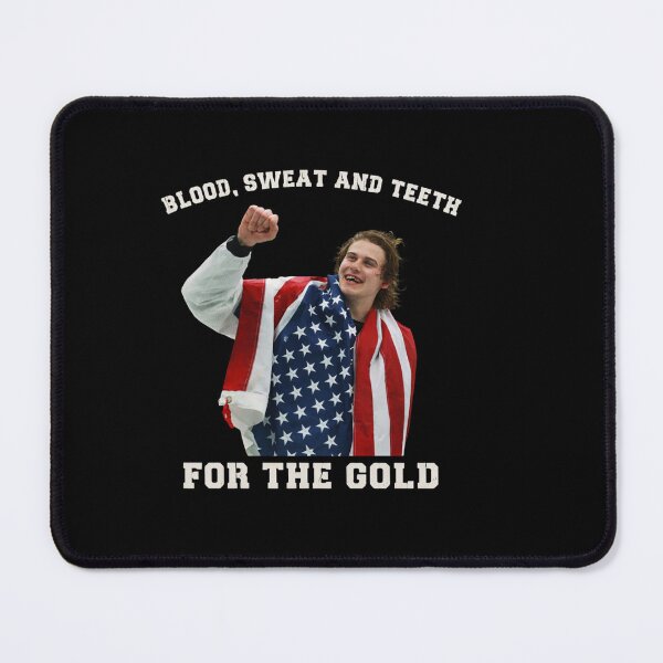Item preview, jack hughes bloody , blood and teeth for the gold usa hockey designed and sold by williamsjale.