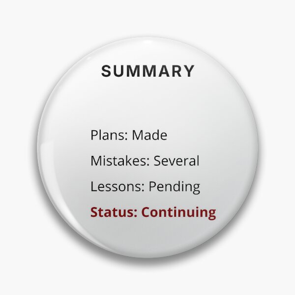 Item preview, SUMMARY – Minimal Life Report designed and sold by PXEpic.