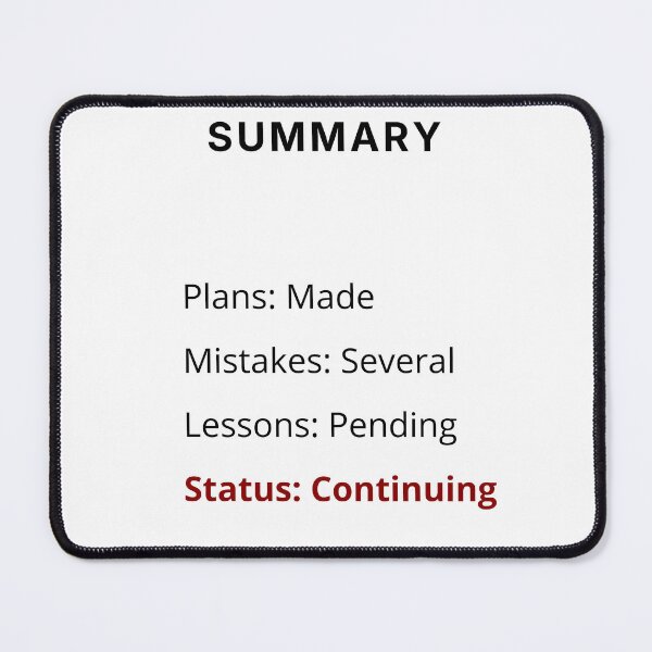 Item preview, SUMMARY – Minimal Life Report designed and sold by PXEpic.