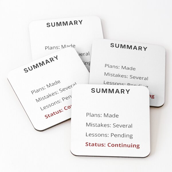 Item preview, SUMMARY – Minimal Life Report designed and sold by PXEpic.