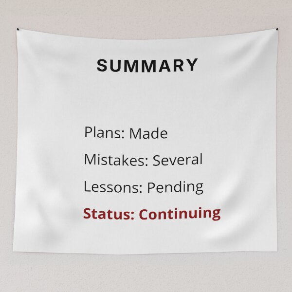 Item preview, SUMMARY – Minimal Life Report designed and sold by PXEpic.