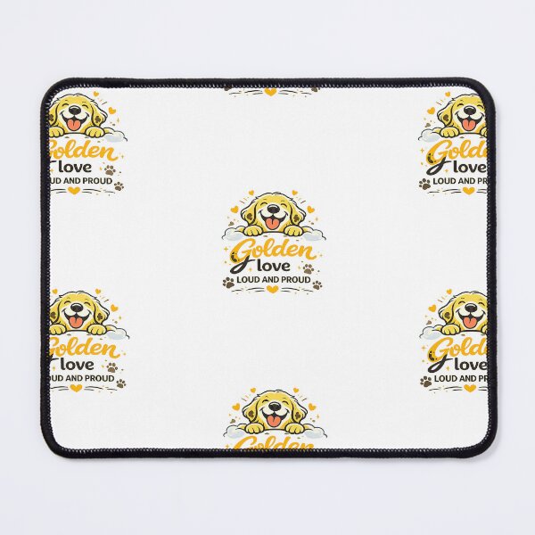 Item preview, Golden Love Loud and Proud Golden Retriever Gift designed and sold by WildVista.