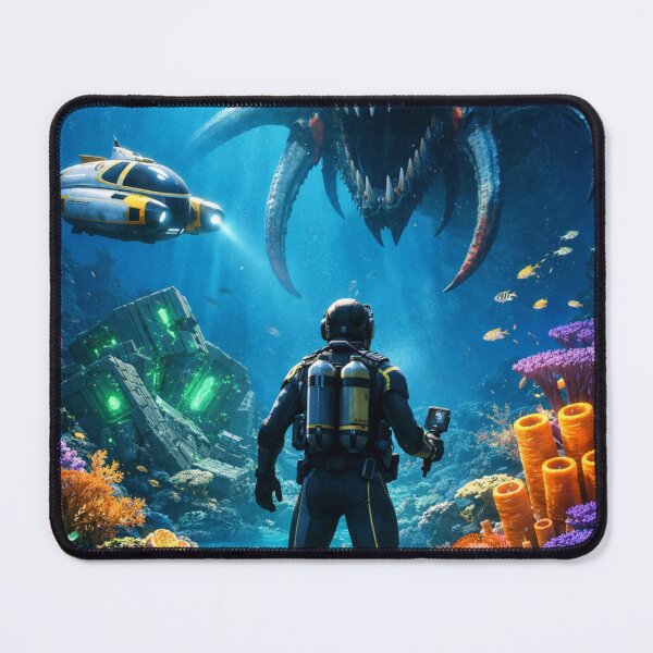 Item preview, Subnautica inspired ArtWork designed and sold by FeelTheDrawing.
