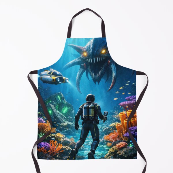 Item preview, Subnautica inspired ArtWork designed and sold by FeelTheDrawing.