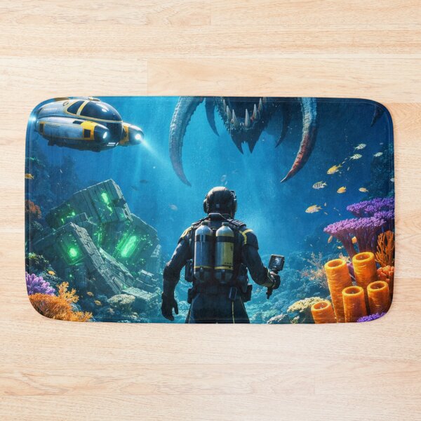 Item preview, Subnautica inspired ArtWork designed and sold by FeelTheDrawing.