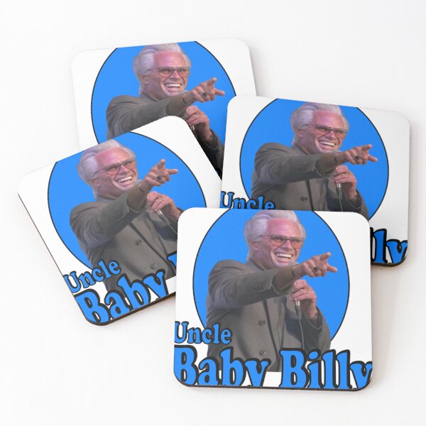 Item preview, Uncle Baby Billy Blue Oval Pointing Design designed and sold by alomanashley.