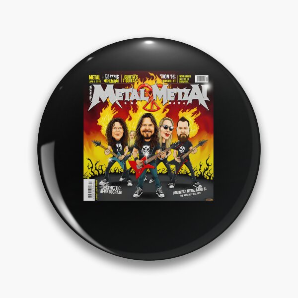 Item preview,  Metal Band On Fire Fictional Animation designed and sold by GGGMerch.