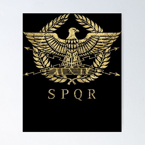 Item preview, Romann Empire Emblemm - Vintage Gold Classic designed and sold by Hasnat Hameed.